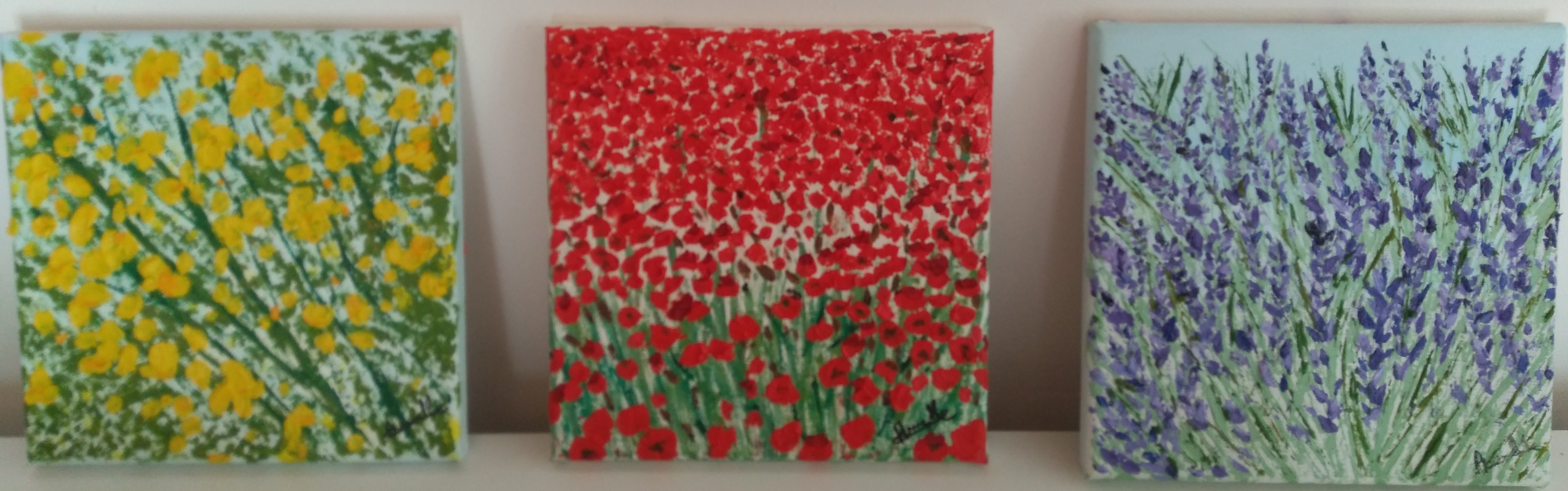 Triptyque  Format 20x20