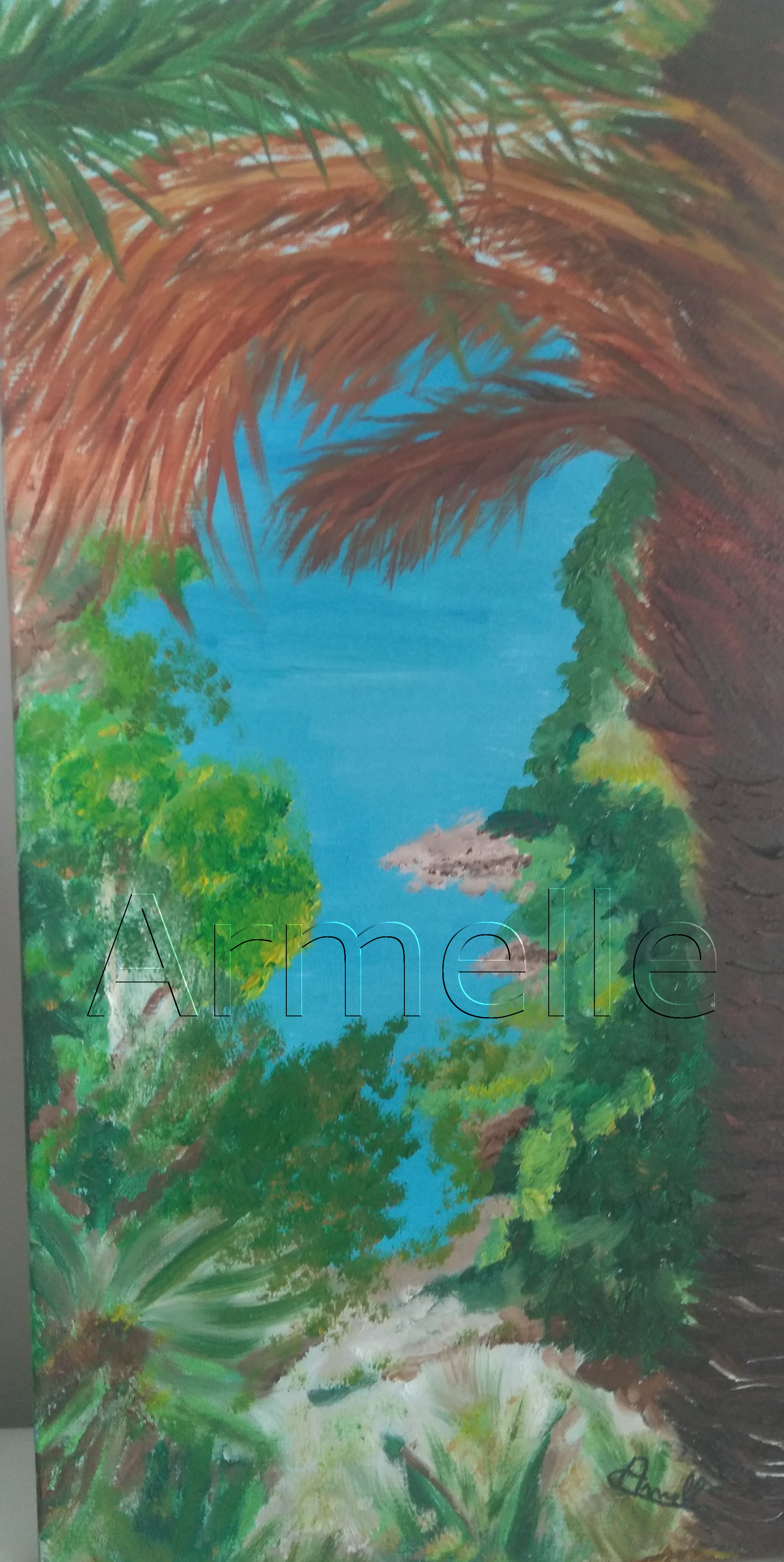 Huile  Format : 20 x 40