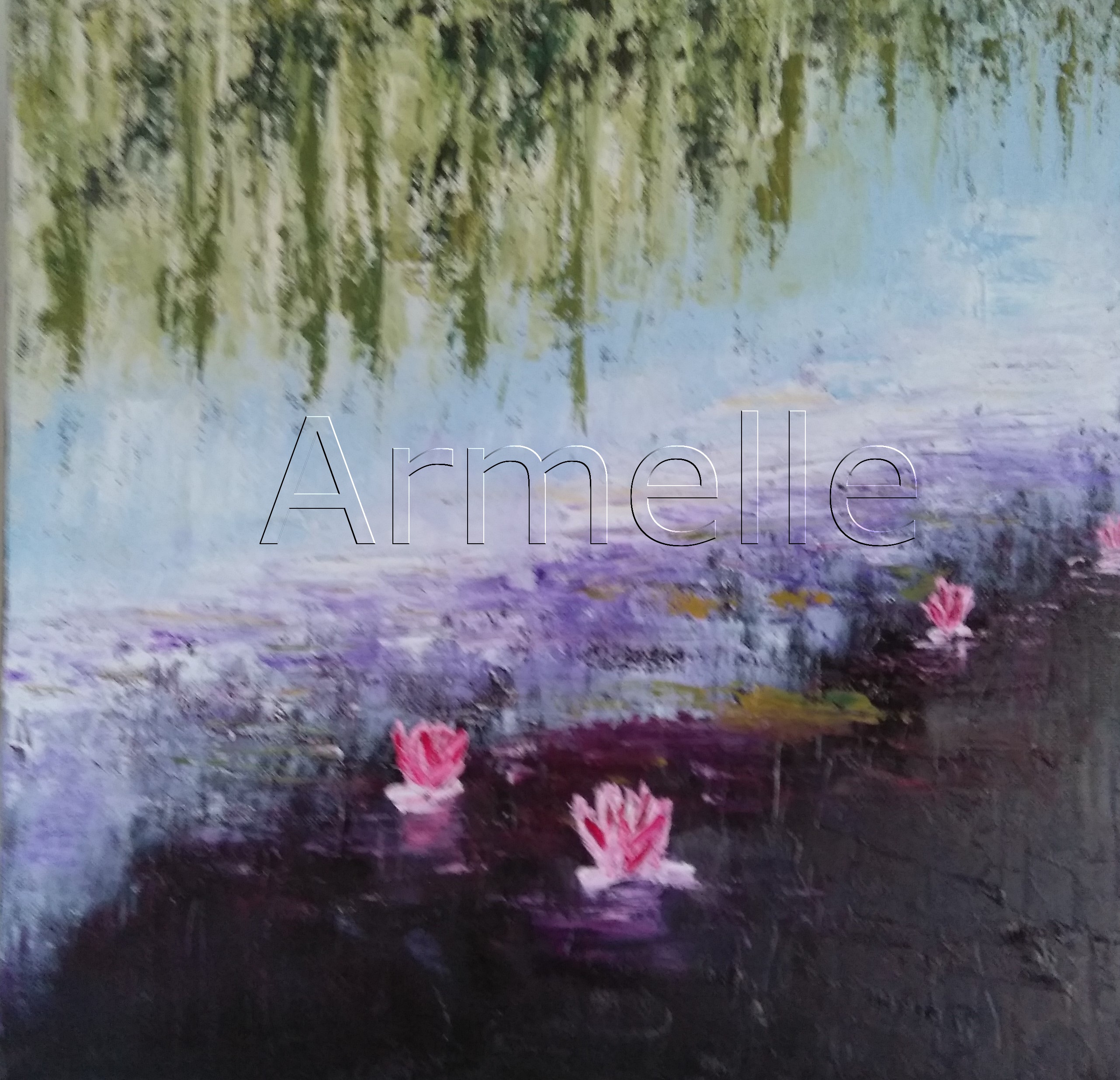 huile au couteau  format : 40x40