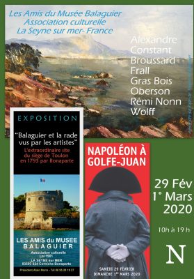 Affiche et flyer Golfe juan 2
