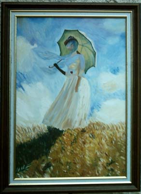 Format 55x38, d'après Claude Monet