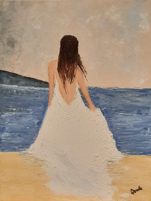 Huile au couteau  Format :  33X41